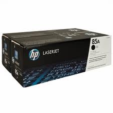 HP CE285AD (85A) Black Original Toner Dual Pack - P1102w / M1217nfw - 1