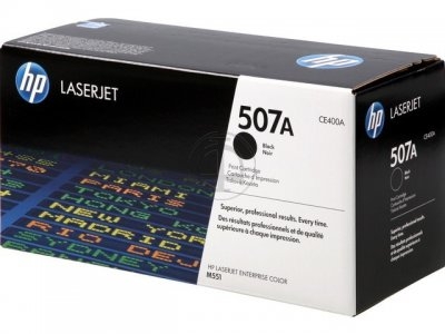 HP CE400A (507A) Black Original Toner - Laserjet M551 / M570 