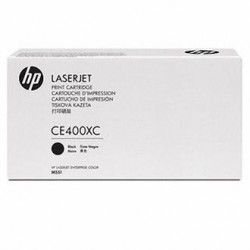 HP - HP CE400XC Siyah Orjinal Toner Yüksek Kapasite - Laserjet M551 / M570 (T4181)