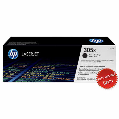 HP CE410X (305X) Black Original Toner Hıgh Capacity - Laserjet M351a / M451dn (B) - HP