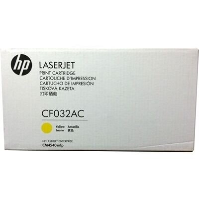 HP CF032AC (646A) Yellow Original Toner - LaserJet CM4540 - 3