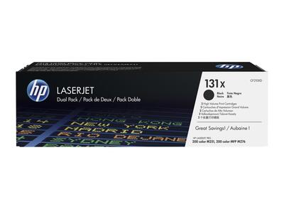 HP CF210XD (131X) Black Original Toner High Capacity - LaserJet M276 / M251 - HP
