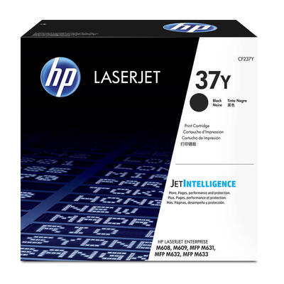 HP CF237Y (37Y) Siyah Orjinal Toner Ekstra Yüksek Kapasite - LaserJet M631h / M632z (T12883) - HP