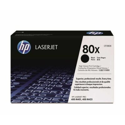 HP CF280X (80X) Siyah Orjinal Toner - LaserJet M401 / M425 (T4029) - 2
