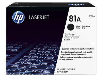 HP CF281A (81A) Siyah Orjinal Toner - M605 / M606 (T7076) - 1