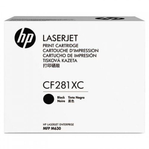 HP CF281XC (81X) Black Original Toner Hıgh Capacity - M605 / M606 - 4