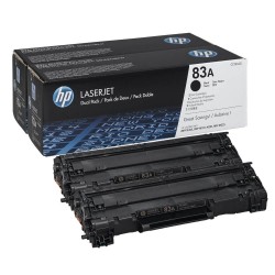 HP CF283AD (83A) Black Original Toner Dual Pack - M201dw / M225dn - HP