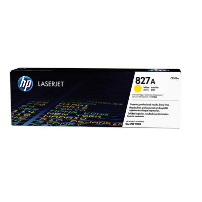 HP - HP CF302A (827A) Sarı Orjinal Toner - LaserJet M880z (T7539)