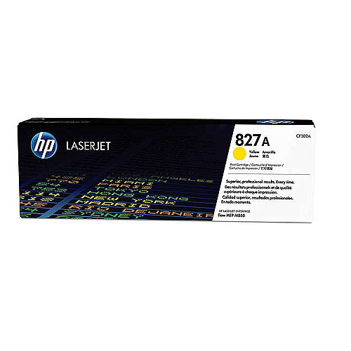 HP CF302A (827A) Yellow Original Toner - LaserJet M880z - 3