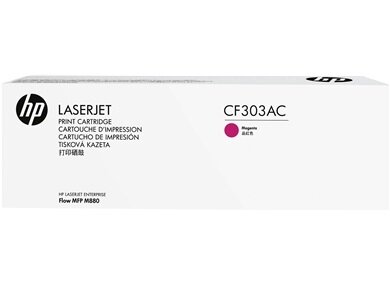 HP CF303AC (827A) Magenta Original Toner - LaserJet M880z - 2