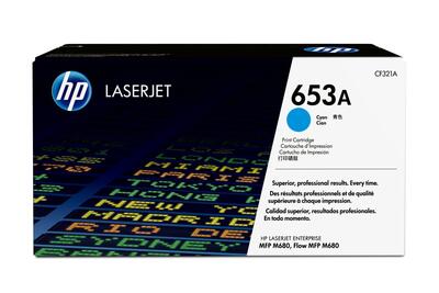 HP CF321A (653A) Mavi Orjinal Toner - LaserJet M680 (T13073) - HP