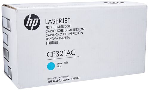 HP CF321AC (653A) Mavi Orjinal Toner - LaserJet M680 (T3086)