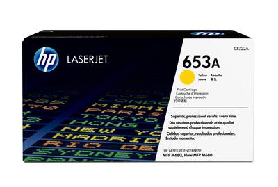 HP CF322A (653A) Sarı Orjinal Toner - LaserJet M680 (T13074) - HP