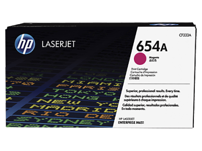 HP - HP CF333A (654A) Magenta Original Toner - LaserJet M651
