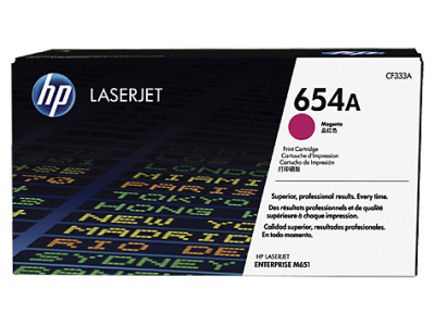 HP CF333A (654A) Magenta Original Toner - LaserJet M651 - 2