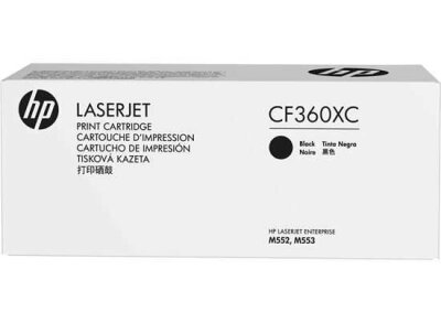 HP CF360XC (508X) Black Original Toner - M552 / M553 - 2