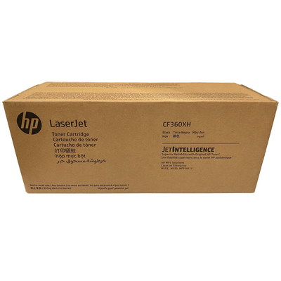 HP - HP CF360XH (508X) Siyah Orjinal Toner - M552 / M553 (T13228)