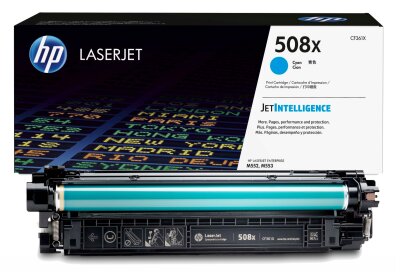 HP CF361X (508X) Mavi Orjinal Toner Yüksek Kapasiteli - M552 / M553 - HP