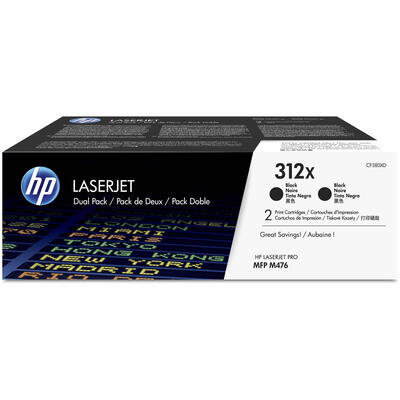 HP CF380XD (312X) Siyah Orjinal Toner Yüksek Kapasite - LaserJet Pro M476dn (T12882) - HP