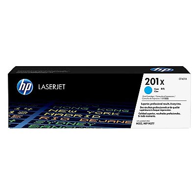 HP CF401X (201X) Cyan Original Toner High Capacity - M252dw / M277dw - 4