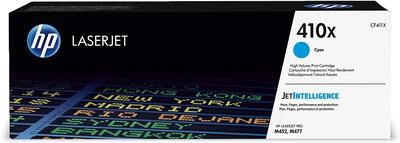 HP CF411X (410X) Cyan Original Toner - M452dn / M477dw - HP