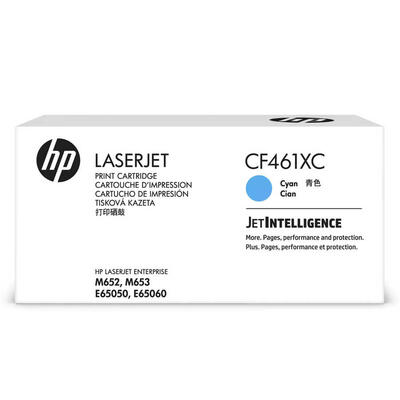 HP CF461XC (656X) Cyan Original Toner High Capacity - Laserjet M652dn / M653dn - HP