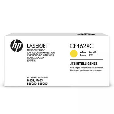 HP CF462XC (656X) Sarı Orjinal Toner Yüksek Kapasite - Laserjet M652dn / M653dn (T12895) - HP