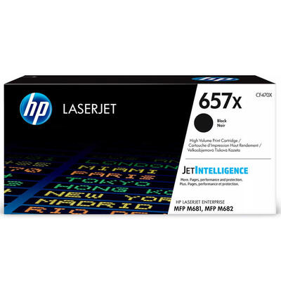 HP CF470X (657X) Siyah Orjinal Toner - LaserJet M681dh / M681f (T12910) - HP