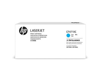 HP - HP CF471XC (657X) Mavi Orjinal Toner - LaserJet M681dh / M681f (T12912)