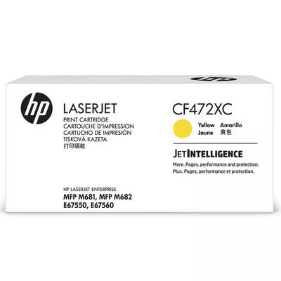 HP CF472XC (657X) Yellow Original Toner - LaserJet M681dh / M681f - HP