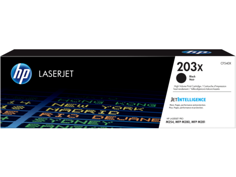 HP CF540X (203X) Siyah Orjinal Toner Yüksek Kapasite - M254dw / M280nw (T11137) - 1