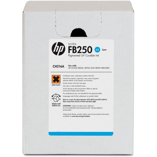 HP CH216A FB250 3 Litre Mavi Orjinal Scitex Mürekkep - 1