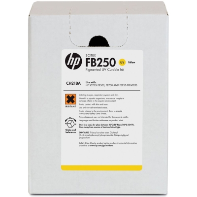 HP CH218A FB250 3 Litre Sarı Orjinal Scitex Mürekkep - HP