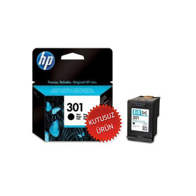 HP - HP CH561EE (301) Black Original Cartridge - DeskJet 1000 (Wıthout Box)