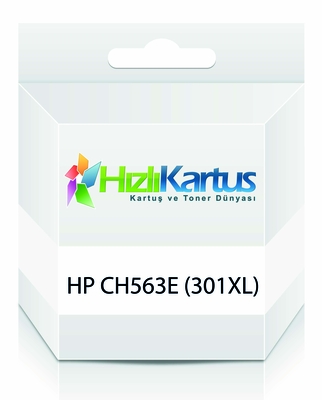 HP - HP CH563E (301XL) Black Compatible Cartridge - DeskJet 1000