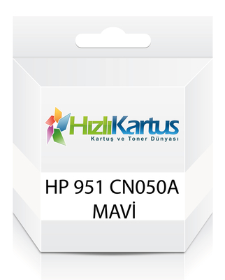 HP CN050A (951) Mavi Muadil Kartuş - Pro 8600 - HP