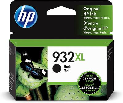 HP - HP CN053A (932XL) Black Original Cartridge - OfficeJet 6100