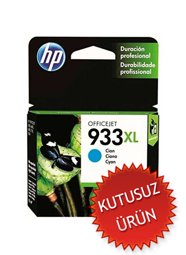 HP CN054A (933XL) Mavi Orjinal Kartuş - OfficeJet 6100 (U)