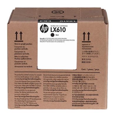HP - HP CN673A LX610 Black Latex Ink Cartridge - L65500 / LX850