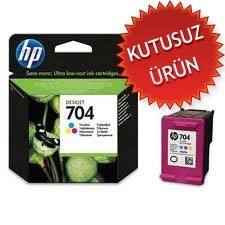 HP - HP CN693A (704) Color Original Cartridge - Deskjet 2060 (Without Box)