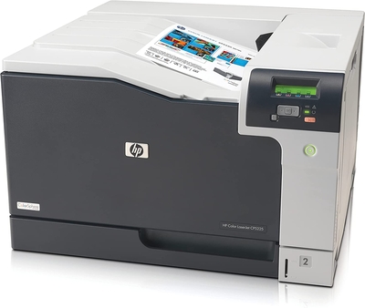 HP CP5225dn (CE712A) Color LaserJet A3 Renkli Lazer Yazıcı (T17625) - Thumbnail