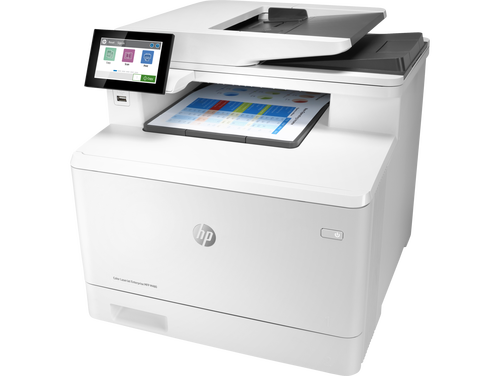 HP 3QA55A (MFP M480f) Color LaserJet Enterprise + Scanner + Photocopy + Network + Multifunction Color Laser Printer