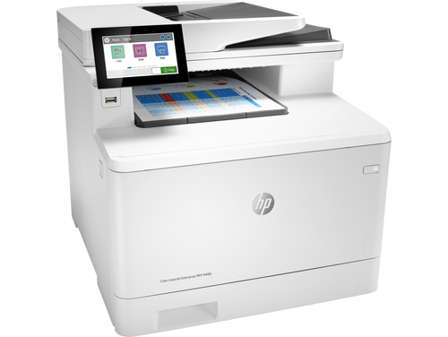 HP 3QA55A (MFP M480f) Color LaserJet Enterprise + Tarayıcı + Fotokopi + Network + Çok İşlevli Renkli Lazer Yazıcı (T16780)