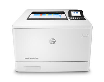 HP - HP 3QA35A (E45028dn) Color LaserJet Managed Color Laser Printer Dublex Featured 