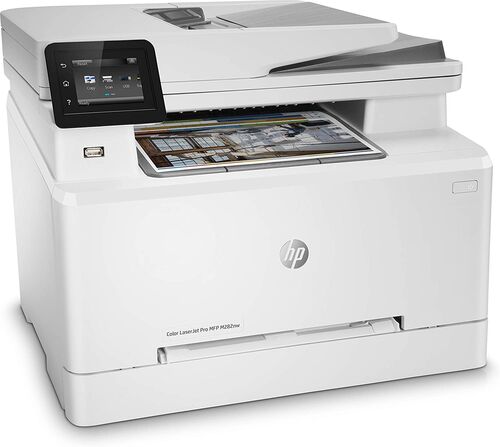 HP 7KW72A (M282NW) Color Laserjet Pro Multifunction Color Laser Printer + Scanner + Copier + Wi-Fi + Network + AirPrint 