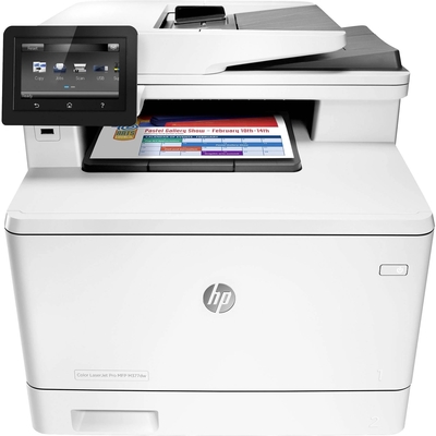 HP - HP M5H23A (MFP M377DW) Color LaserJet Pro Wi-Fi + Scanner + Copier Color Multifunction Laser Printer 