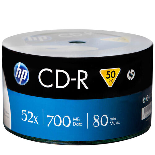 HP CRE00070-3 52X 700 MB CD-R (50Pk)