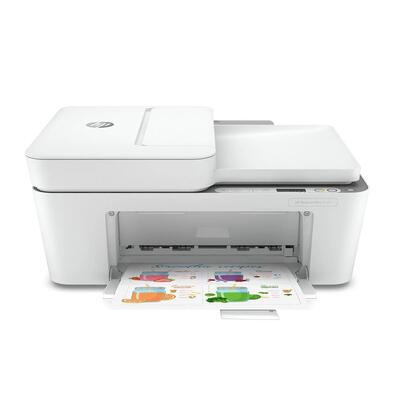 HP - HP DeskJet Plus 4120 Fotokopi + Tarayıcı + Faks + Wi-Fi + Çok Fonksiyonlu Renkli InkJet Yazıcı (3XV14B)