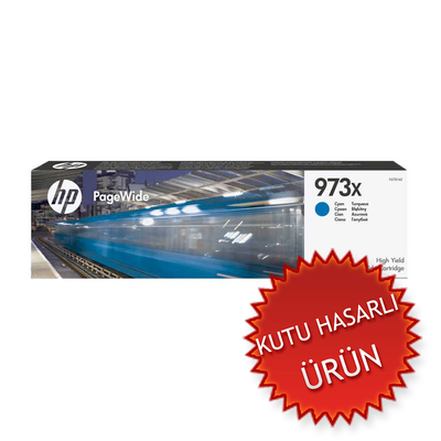 HP - HP F6T81AE (973X) Mavi Orjinal Kartuş - Pro 452DN (C)