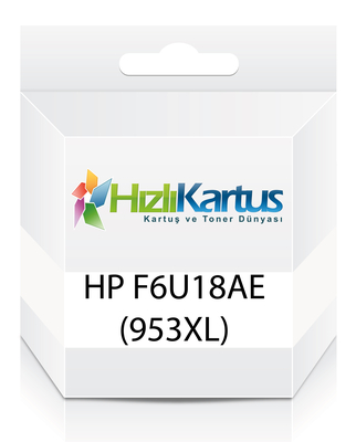 HP - HP F6U18AE (953XL) Sarı Muadil Kartuş - OfficeJet Pro 7720